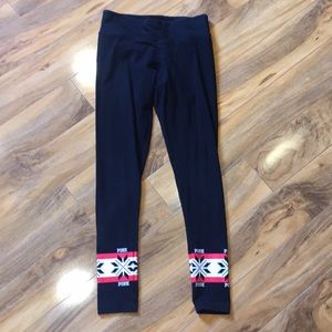 Size small Victoria’s Secret pink yoga leggings